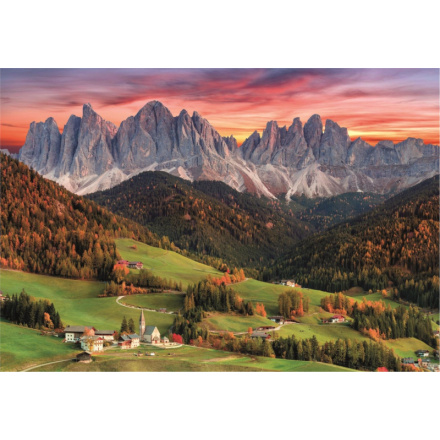 CLEMENTONI Puzzle Údolí Val di Funes 2000 dílků 146803