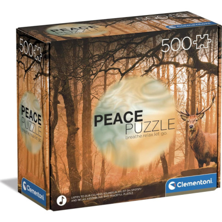 CLEMENTONI Peace puzzle: Ševelení ticha 500 dílků 146839