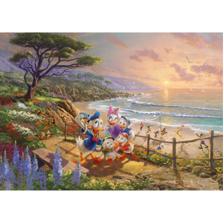 SCHMIDT Puzzle Donald & Daisy: Kačeří odpoledne 1000 dílků 147007