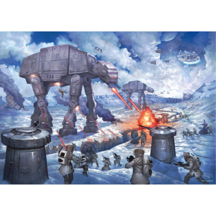 SCHMIDT Puzzle Star Wars: Bitva o planetu Hoth 1000 dílků 147013