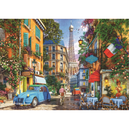 EDUCA Puzzle Staré pařížské ulice 4000 dílků 147083