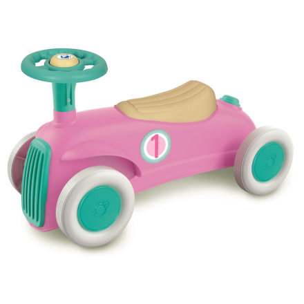 CLEMENTONI Odrážedlo BABY Moje první auto růžové (Play For Future) 147152