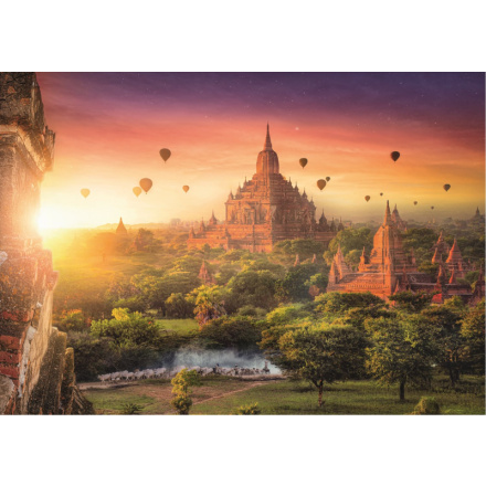 TREFL Puzzle Starobylý chrám v Barmě 1000 dílků 147437