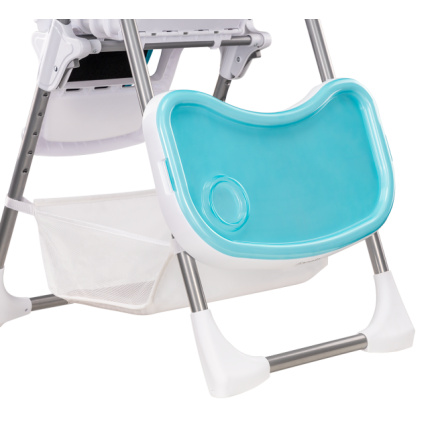 LIONELO Jídelní židlička Linn Plus Turquoise 147621