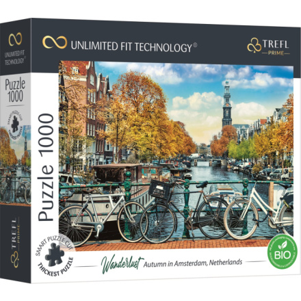 TREFL Puzzle UFT Wanderlust: Podzim v Amsterdamu 1000 dílků 147708