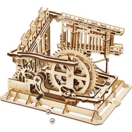 ROBOTIME Rokr 3D dřevěné puzzle Kuličková dráha: Squad 239 dílků 147989