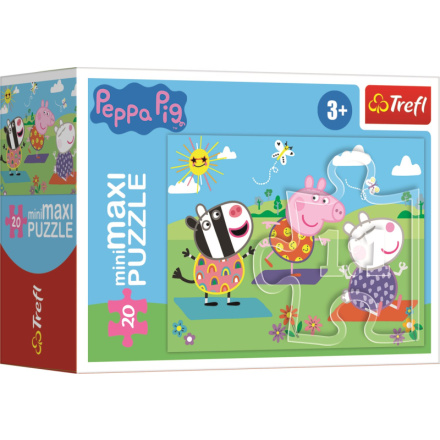 TREFL Puzzle Prasátko Peppa: Cvičení 20 dílků 148009