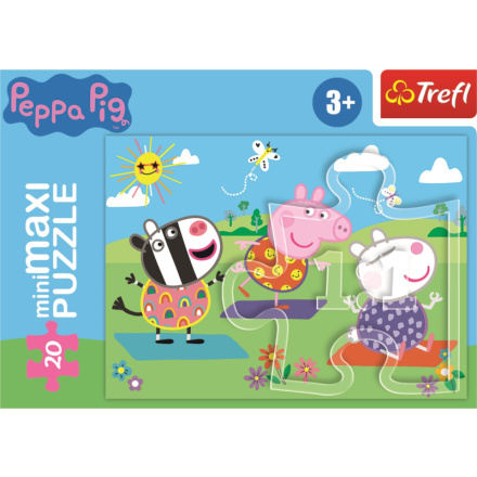 TREFL Puzzle Prasátko Peppa: Cvičení 20 dílků 148009
