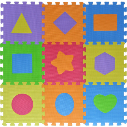 Pěnové puzzle Tvary (28x28) 148113