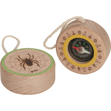 GOKI Dřevěný kompas Pavouk 148247