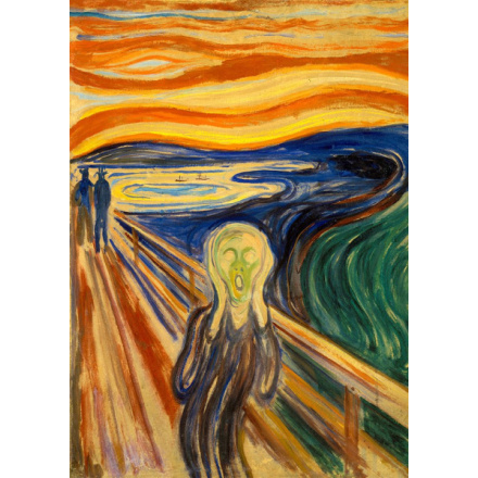 ENJOY Puzzle Edvard Munch: Výkřik 1000 dílků 148683