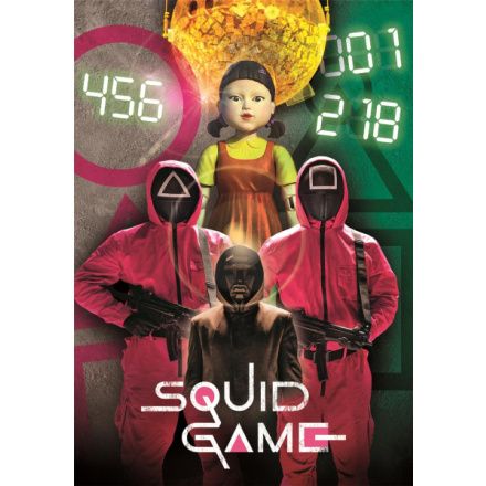 CLEMENTONI Puzzle Netflix: Squid game (Hra na oliheň) 1000 dílků 149057