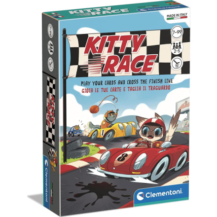 CLEMENTONI Karetní hra Kitty Race - Kočičí závody 149084