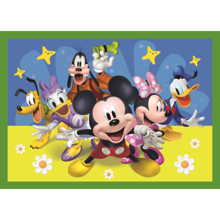 TREFL Puzzle Mickeyho klubík: S přáteli 4v1 (12,15,20,24 dílků) 149404