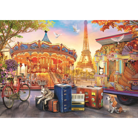TREFL Puzzle Prázdiny v Paříži 500 dílků 149407