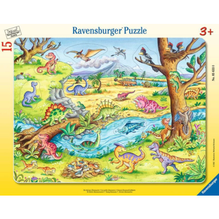 RAVENSBURGER Vkládačka Dinosauři 15 dílků 149440