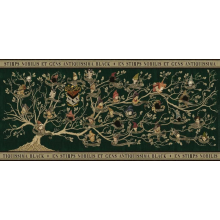 RAVENSBURGER Panoramatické puzzle Harry Potter: Rodokmen 2000 dílků 149463