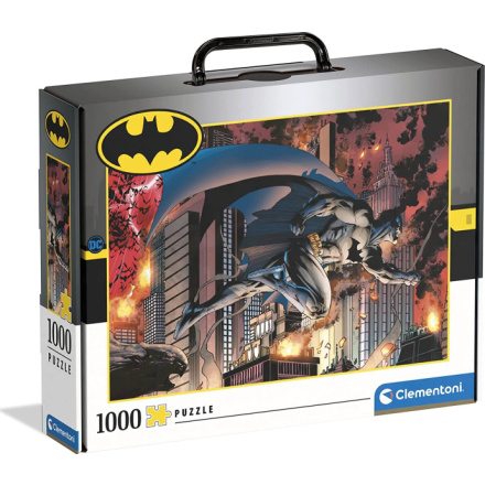 CLEMENTONI Puzzle v kufříku Batman 1000 dílků 149838