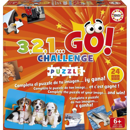 EDUCA Hra 3,2,1… GO! Challenge Puzzle 150096