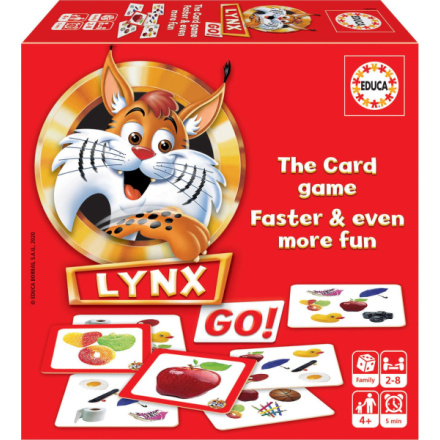 EDUCA Karetní hra Lynx Go! 6v1 150120