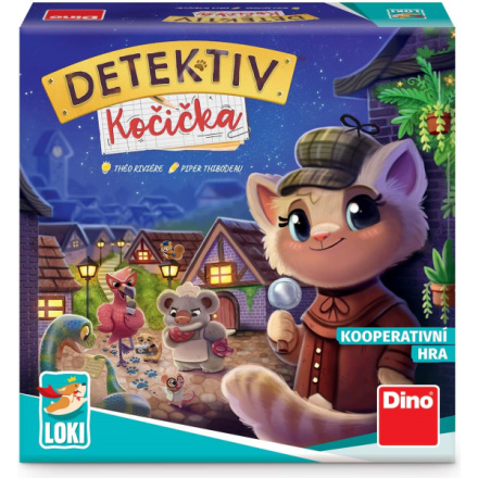 DINO Dětská hra Detektiv Kočička 150415
