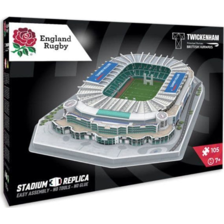 STADIUM 3D REPLICA 3D puzzle Stadion Twickenham - England Rugby 108 dílků 150574