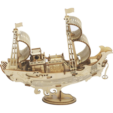 ROBOTIME Rolife 3D dřevěné puzzle Japonská diplomatická loď 91 dílků 150760