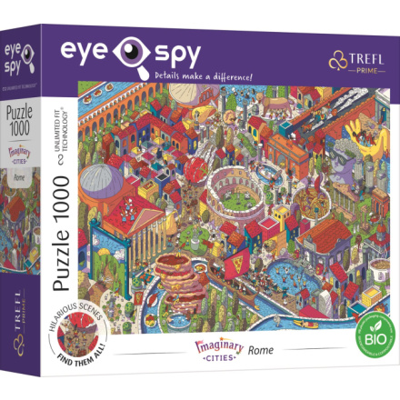 TREFL Puzzle UFT Eye-Spy Imaginary Cities: Řím, Itálie 1000 dílků 150801
