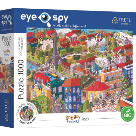 TREFL Puzzle UFT Eye-Spy Sneaky Peekers: Paříž 1000 dílků 150804