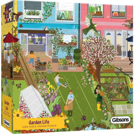 GIBSONS Puzzle Život v zahradě 1000 dílků 150886