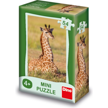 DINO Puzzle Zvířátka - Žirafa 54 dílků 150907