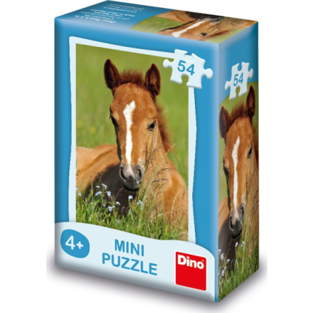 DINO Puzzle Zvířátka - Hříbě 54 dílků 150908