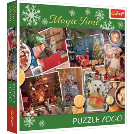 TREFL Puzzle Kouzelný vánoční čas 1000 dílků 150969
