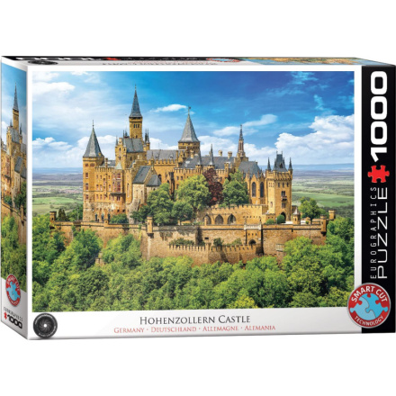 EUROGRAPHICS Puzzle Hrad Hohenzollern, Německo 1000 dílků 150988