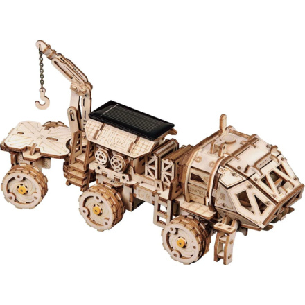 ROBOTIME Rokr 3D dřevěné puzzle Planetární vozítko Navitas Rover na solární pohon 252 dílků 150998
