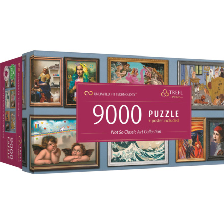 TREFL Puzzle UFT Netradiční umění 9000 dílků 151041