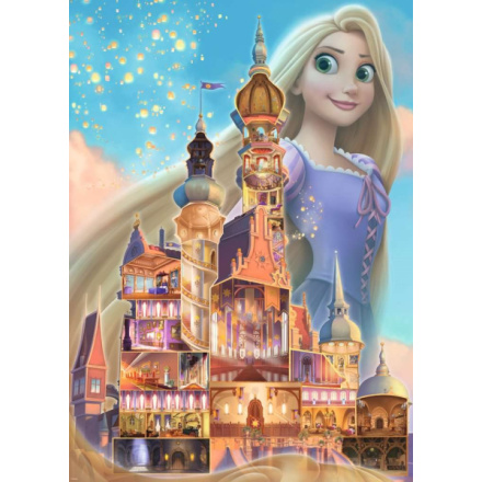 RAVENSBURGER Puzzle Disney Castle Collection: Locika 1000 dílků 151356