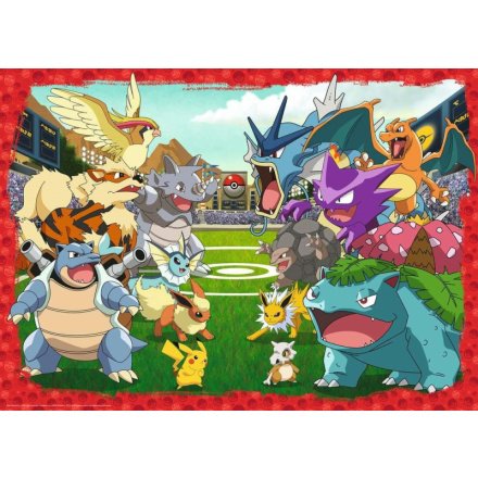 RAVENSBURGER Puzzle Pokémon: Poměr síly 1000 dílků 151477