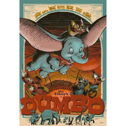 RAVENSBURGER Puzzle Disney 100 let: Dumbo 300 dílků 151492