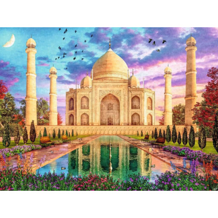 RAVENSBURGER Puzzle Tádž Mahal 1500 dílků 151653