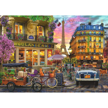 RAVENSBURGER Puzzle Pekařství, Paříž 1000 dílků 151657