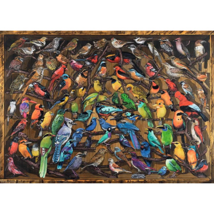 RAVENSBURGER Puzzle Ptáci světa 1000 dílků 151665