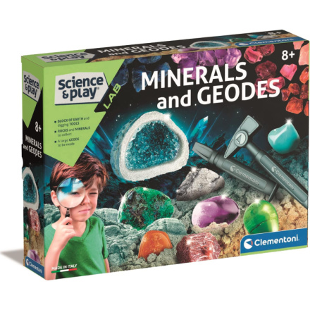 CLEMENTONI Science&Play: Laboratoř minerálů a geod 151786