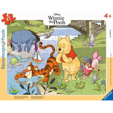 RAVENSBURGER Puzzle Disney: Medvídek Pú objevuje přírodu 47 dílků 151909