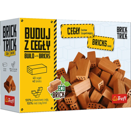 TREFL BRICK TRICK Balení dlouhých cihel 40ks 152076