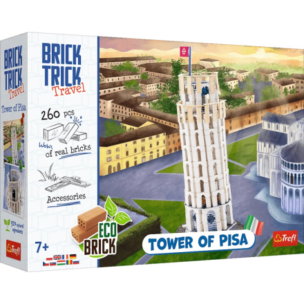 TREFL BRICK TRICK Travel: Šikmá věž v Pise L 260 dílů 152080