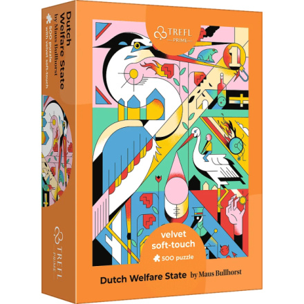 TREFL Puzzle UFT Velvet Soft Touch: Holandsko - stát blahobytu 500 dílků 152097