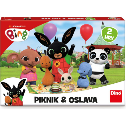 DINO Dětské hry Bing: Piknik a Oslava 2v1 152133