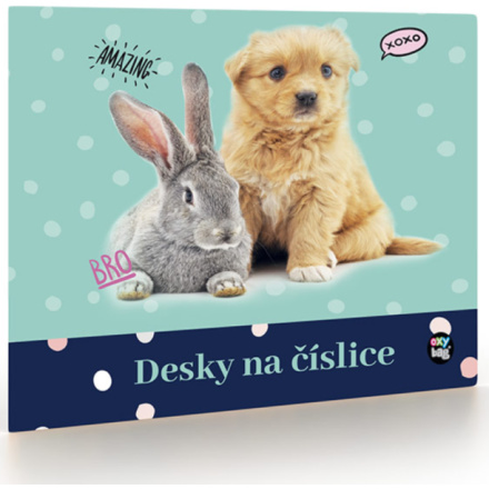 OXYBAG Desky na číslice Mazlíčci 152384