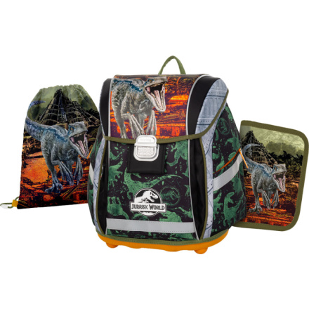 OXYBAG Školní set 3ks Premium Light Jurassic World 152481